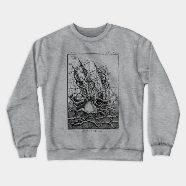 The Kraken Crewneck Sweatshirt by OHH Baby